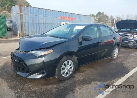 2017 Toyota Corolla L from USA, damaged, VIN 5YFBURHEXHP591330